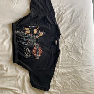 Harley Davidson crop top